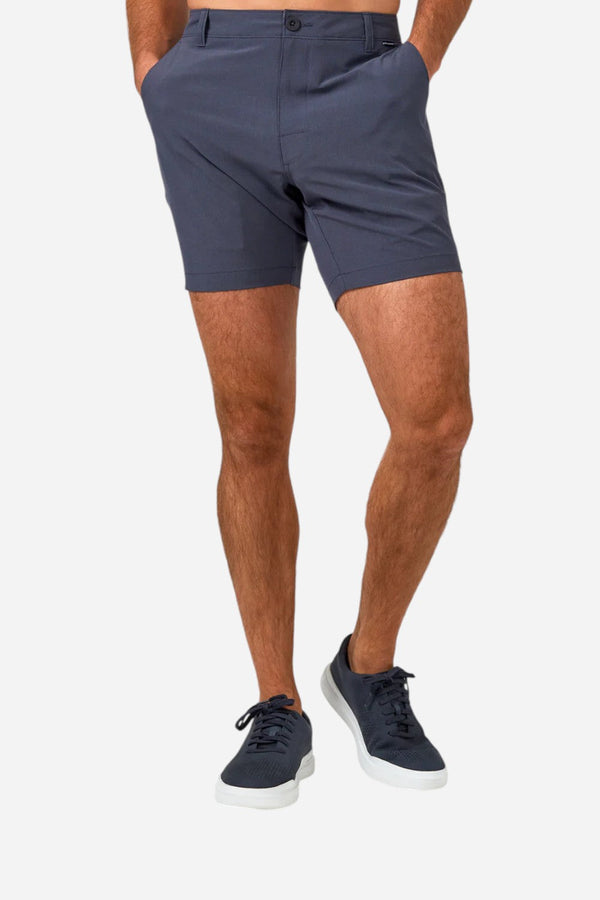 7 Diamonds Dynamic 7" Hybrid Short in Navy