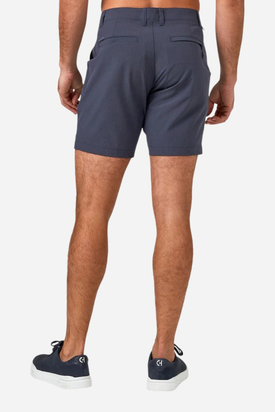 7 Diamonds Dynamic 7" Hybrid Short in Navy – side view