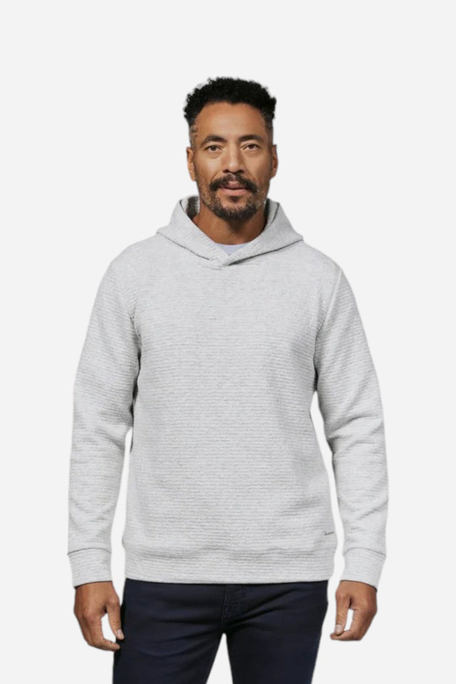 7 Diamonds Elevate Hoodie Light Grey – front view