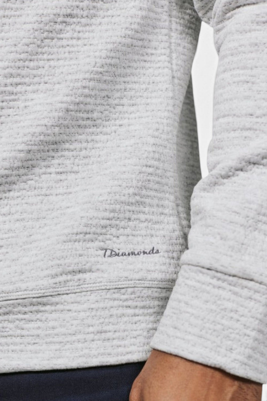 7 Diamonds Elevate Hoodie Light Grey – side view