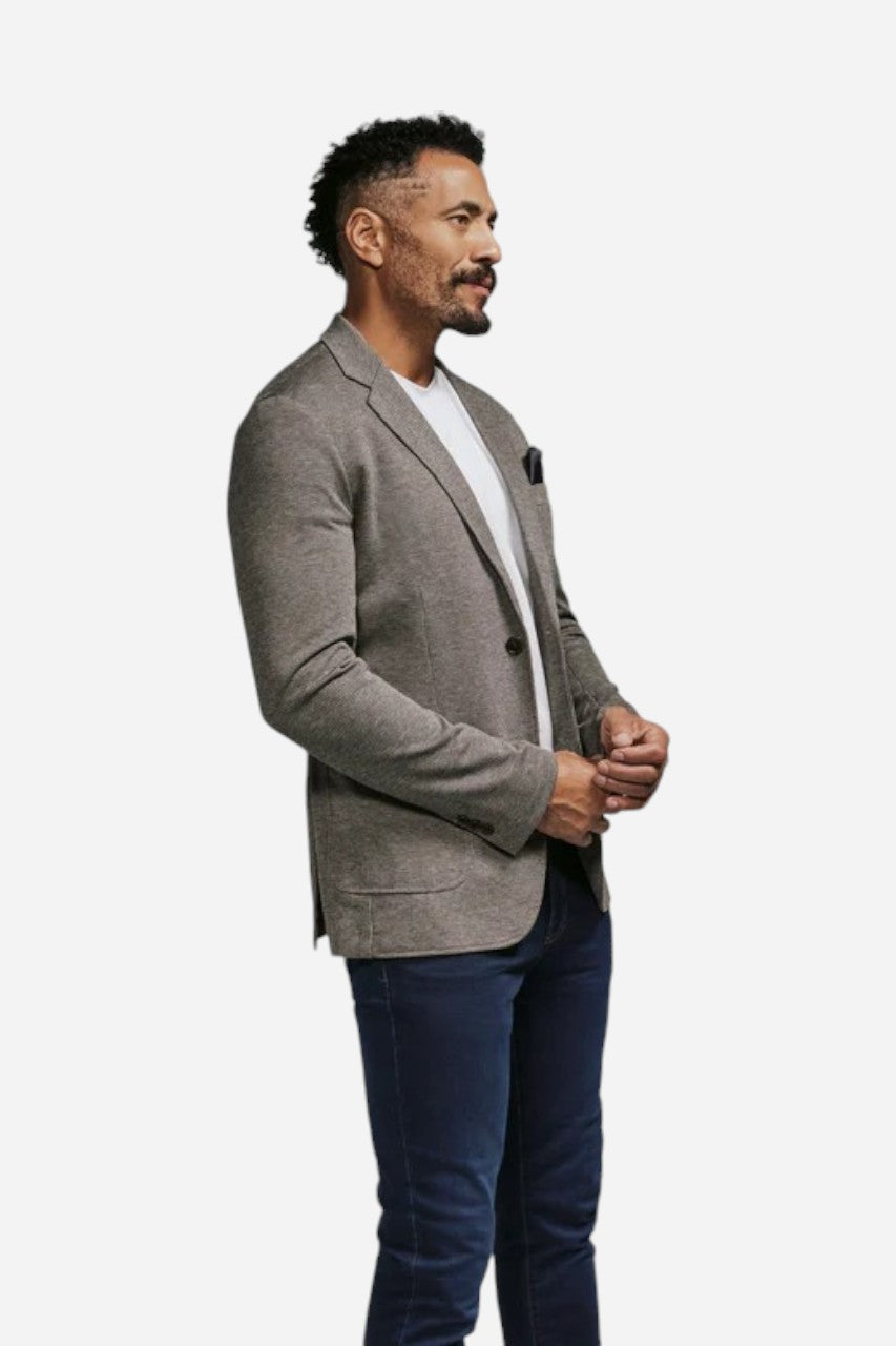7 Diamonds Lafayette Blazer Brown – detail