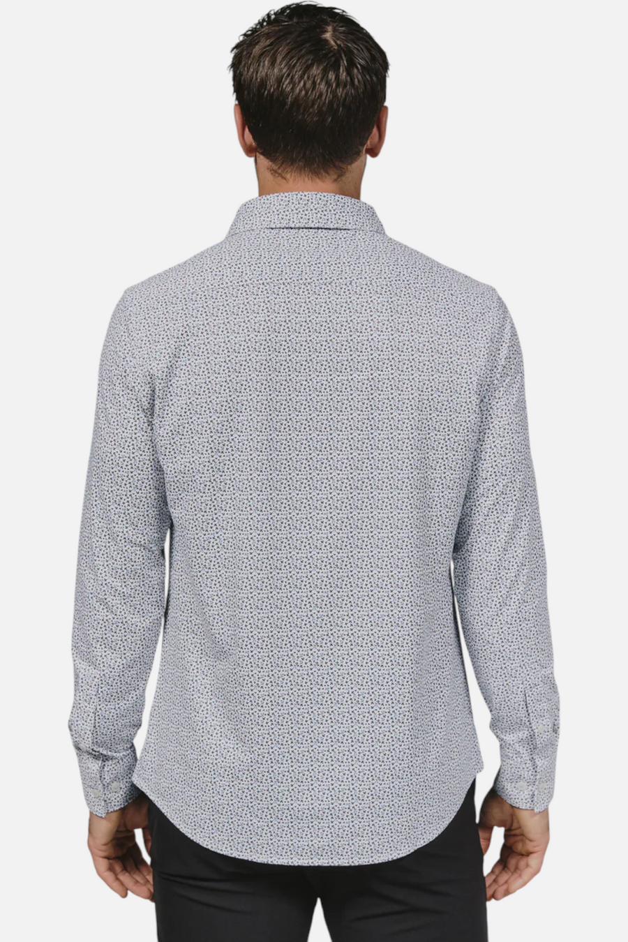 7 Diamonds Madrid Long Sleeve in White – side view