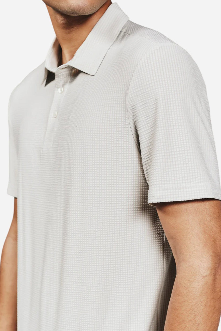 7 Diamonds Marlowe Polo in Natural – back view