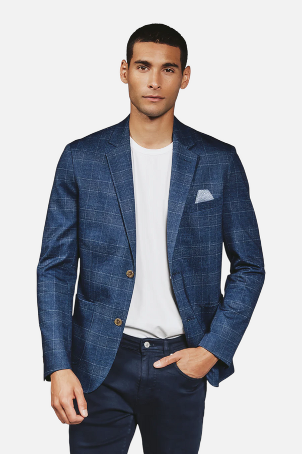 7 Diamonds Men's Alford Blazer in Blue