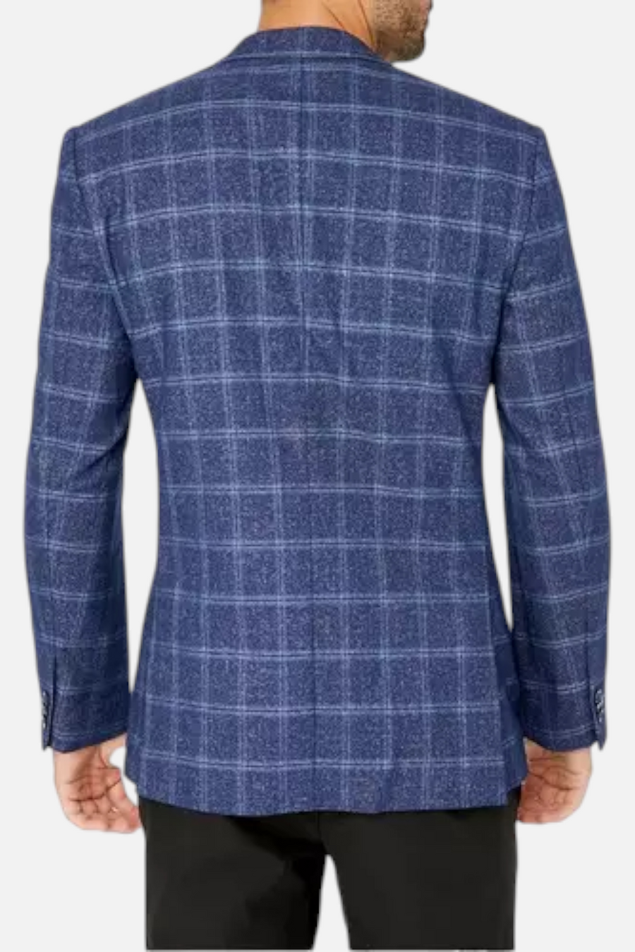 7 Diamonds Men's Dunes Blazer in Indigo Blue – side view