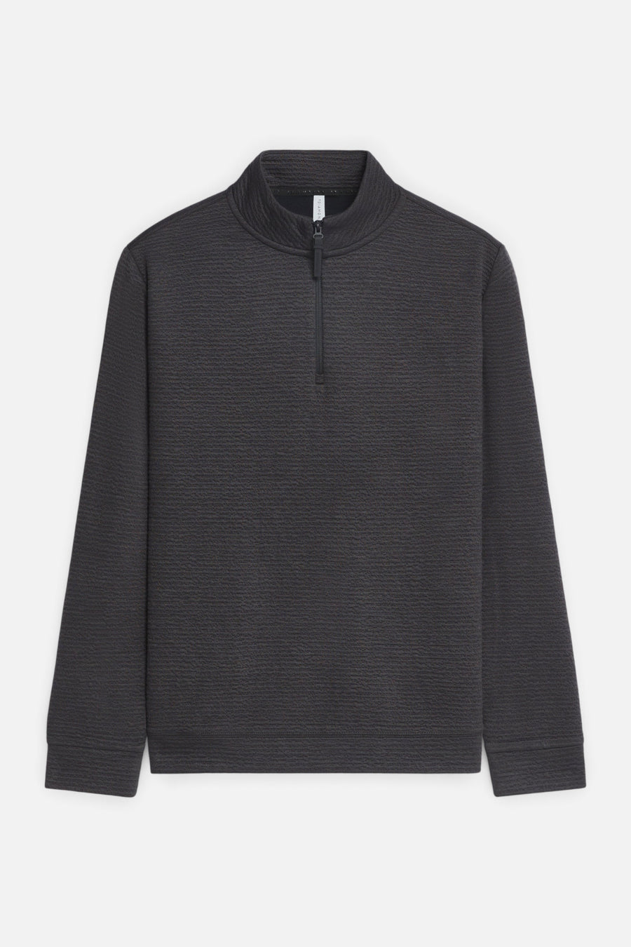7 Diamonds Men's Elevate Quarter Zip in Anthracite – front view