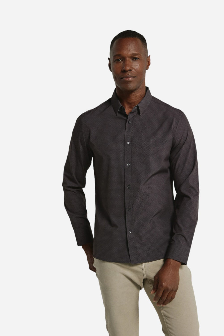 7 Diamonds Niall Long Sleeve Black – detail