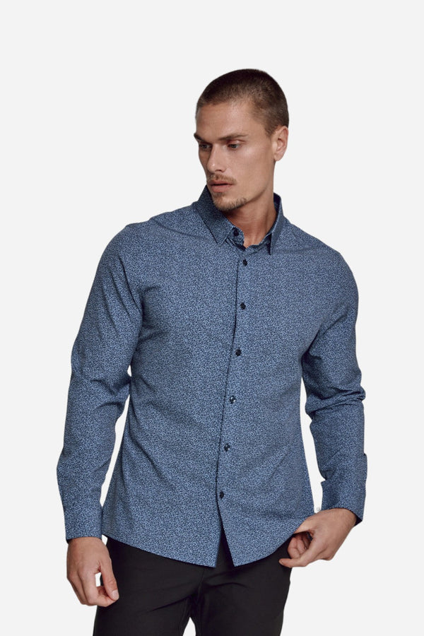 7 Diamonds Nolen Long Sleeve Navy