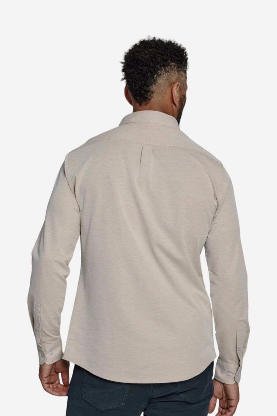 7 Diamonds Oxford Stretch Tan – side view