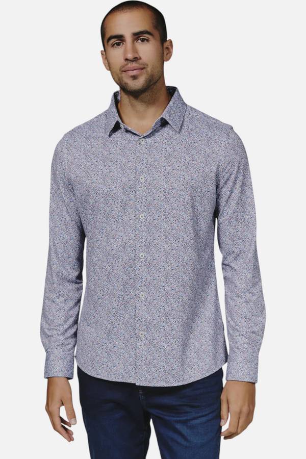 7 Diamonds Prague Long Sleeve in Stone Rose