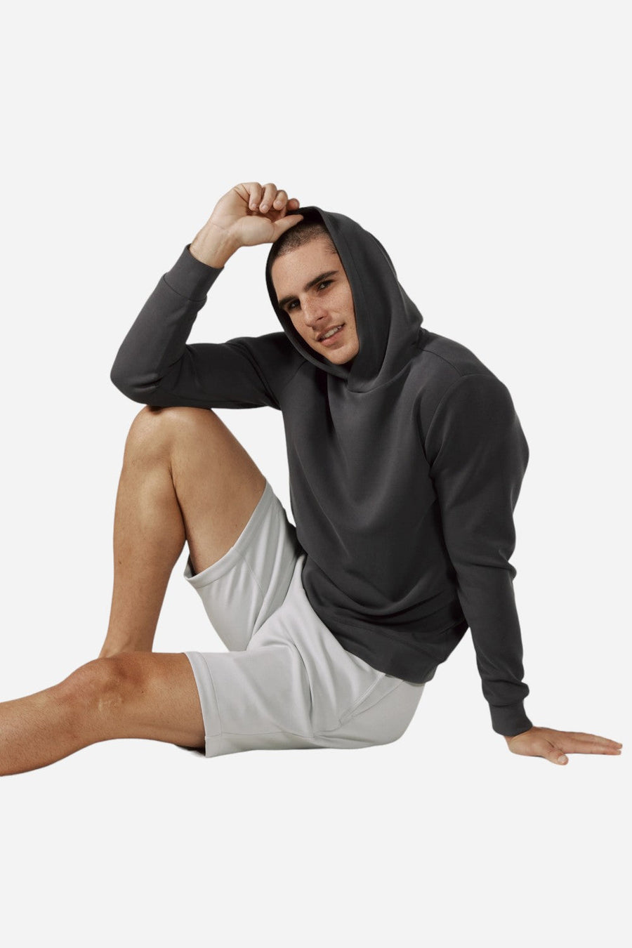 7 Diamonds Rev Hoodie Anthracite – flat lay