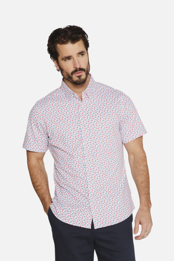 7 Diamonds Sundrift Short Sleeve in White