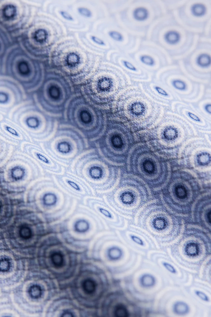 7 Diamonds Treviso Long Sleeve Shirt in Light Blue – back view