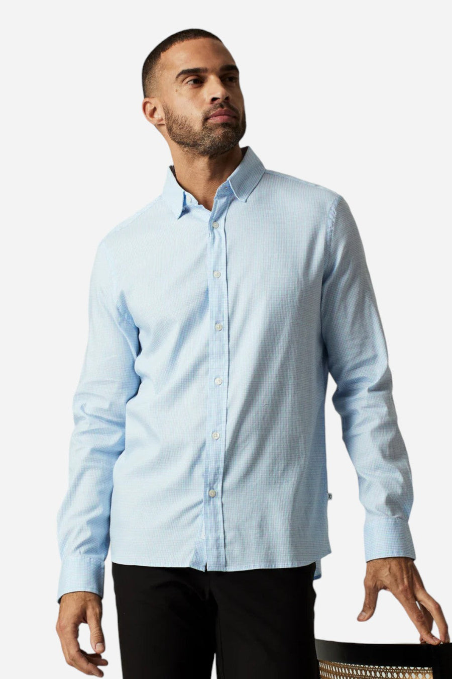 7 Diamonds Verona Long Sleeve Teal – flat lay