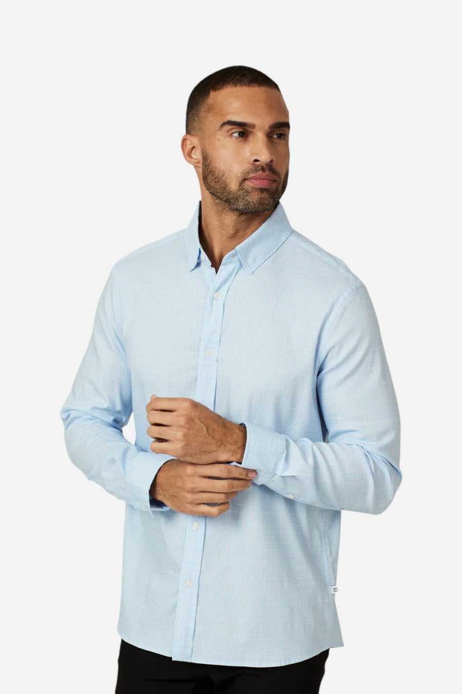 7 Diamonds Verona Long Sleeve Teal – front view