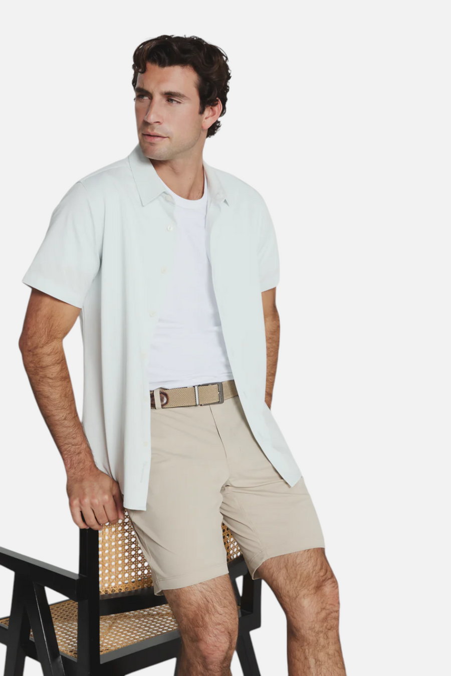 7 Diamonds Zuma Shorts in Khaki – alternate