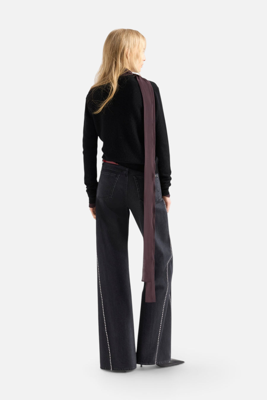 7 For All Mankind Lotta in Nocturne – back view