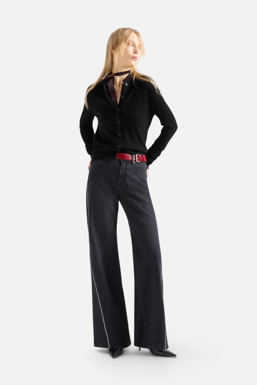 7 For All Mankind Lotta in Nocturne – front view