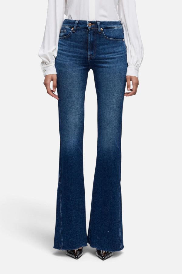 7 For All Mankind The Leggy Mid-Rise Bootcut Jean in Current