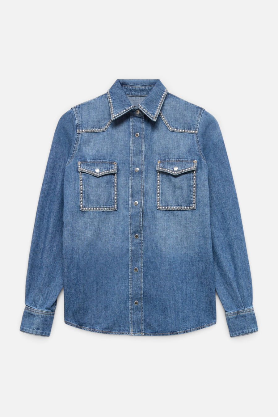 7 For All Mankind Western Shirt in Avenue – flat lay