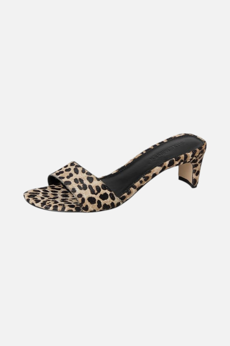 Steve Madden Patsy Heeled Sandal in Leopard