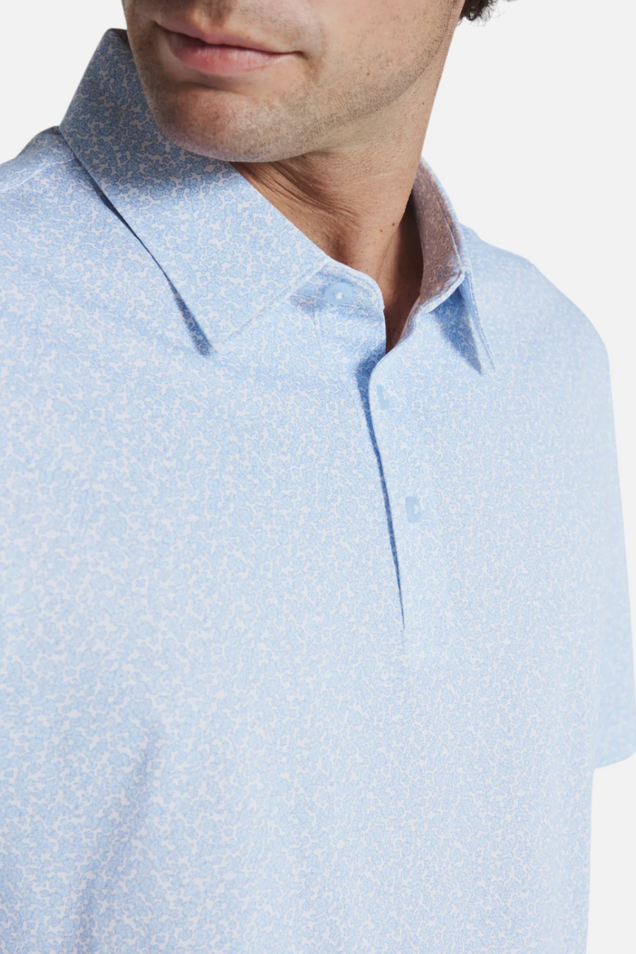 7 Diamonds Aires Polo in Light Blue