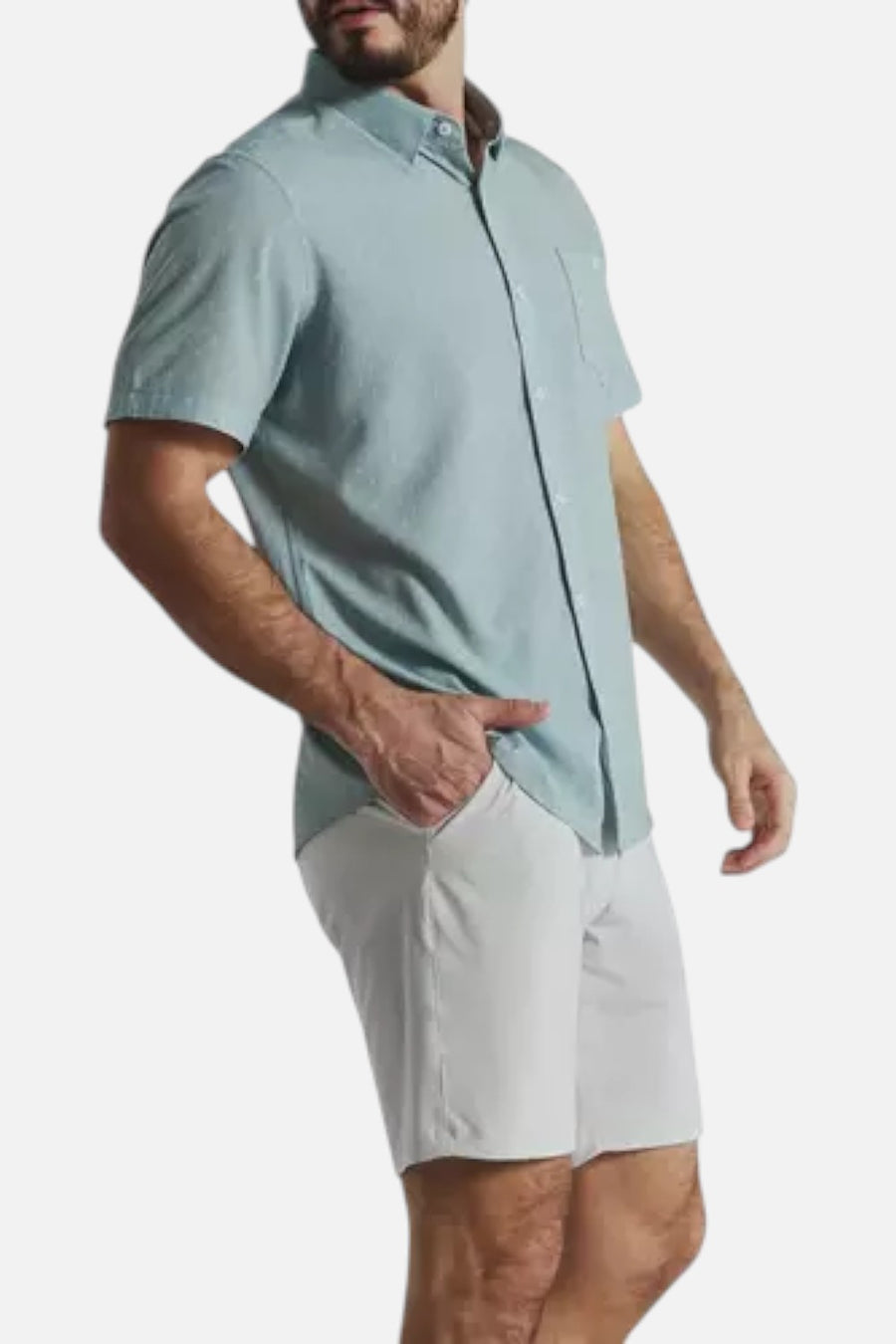 7 Diamonds Renzo Short Sleeve Seafoam