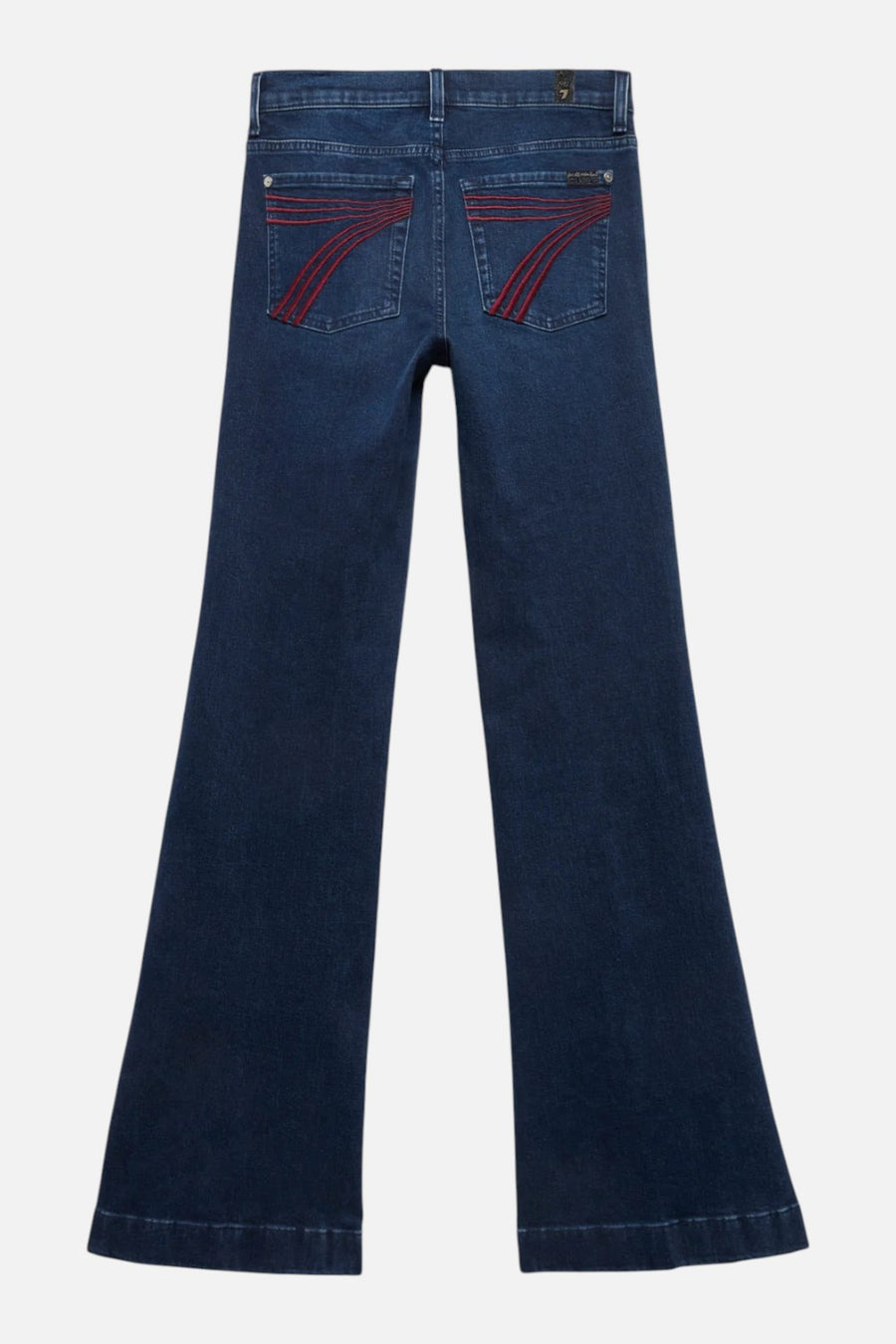 7 For All Mankind Dojo Mid-Rise Bootcut Jean in Shadowleaf