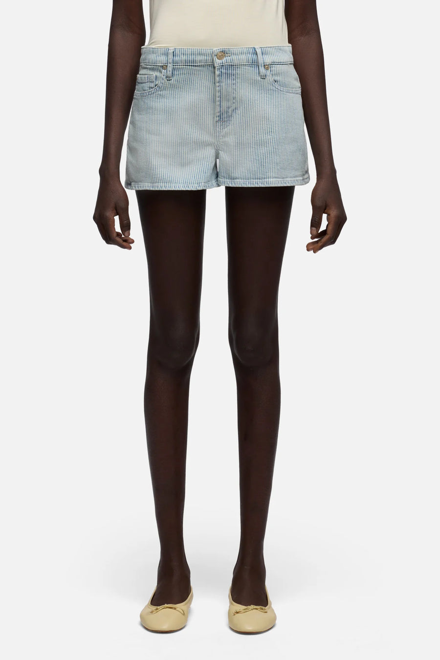 7 For All Mankind Shorts in Comfort Stripes