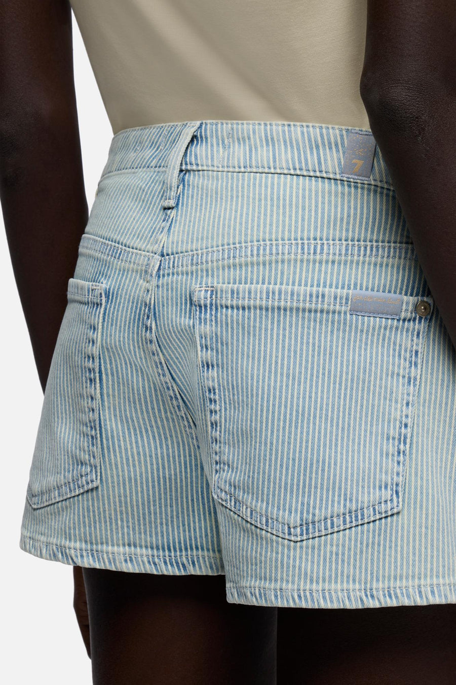 7 For All Mankind Shorts in Comfort Stripes