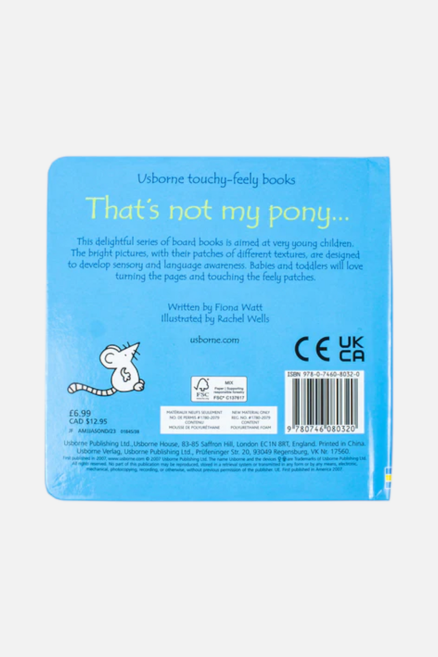 That's Not My Pony Board Book