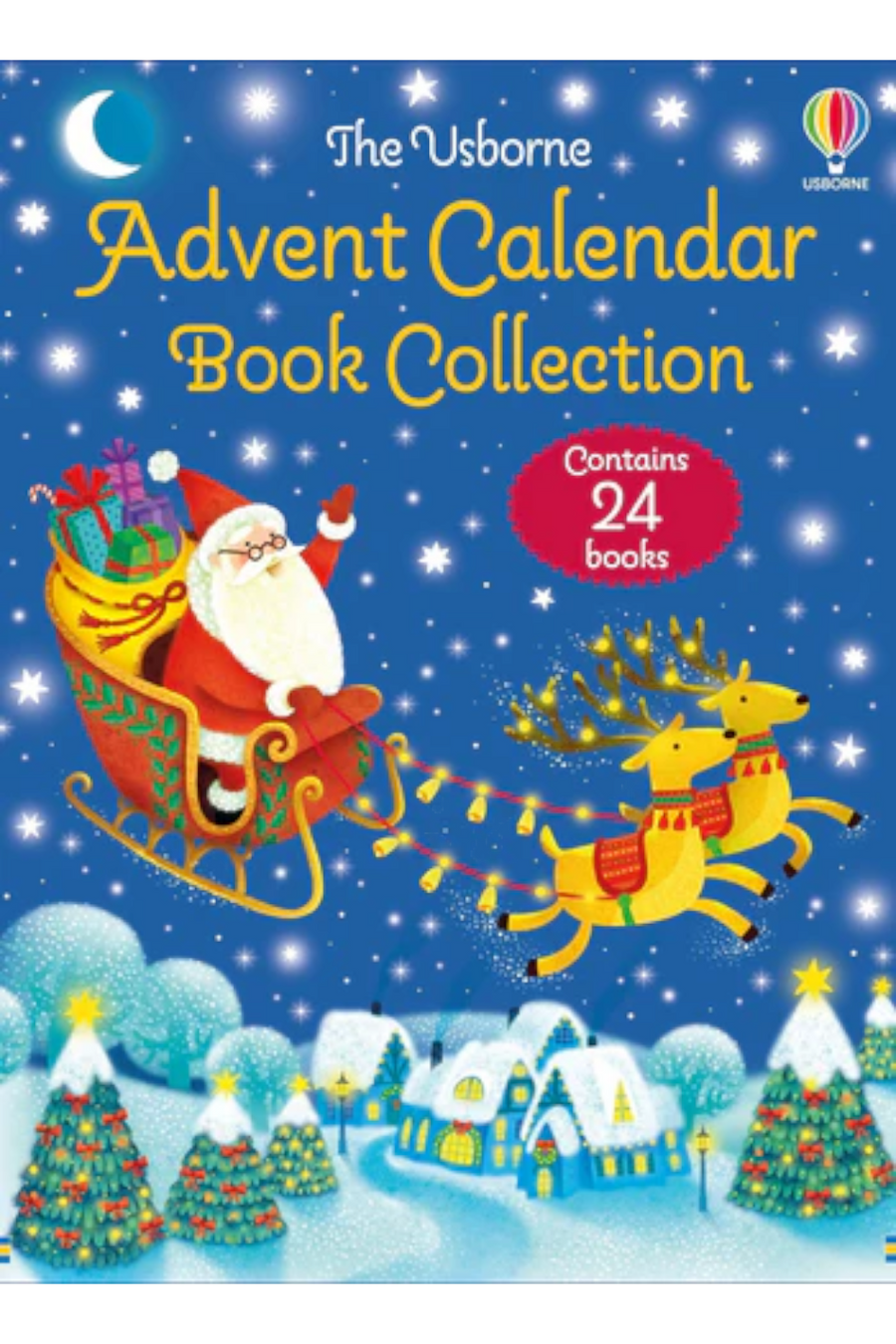 Children's Christmas advent calendar book collection box set