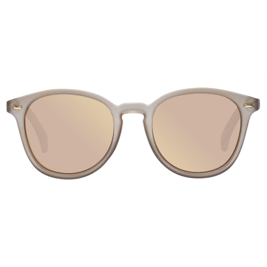 Le Specs Bandwagon Sunglasses in Matte Stone