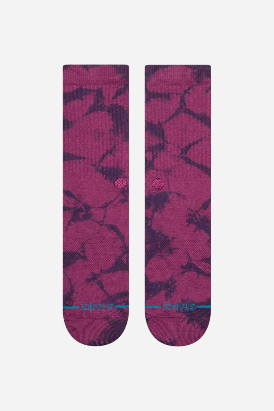 Stance Icon Dye Crew Socks in Navy