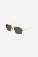 Bottega Veneta Logo Sunglasses – CHROME