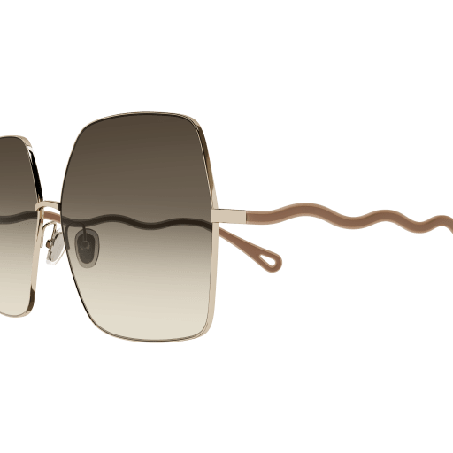 Chloé Squared Sunglasses in Brown