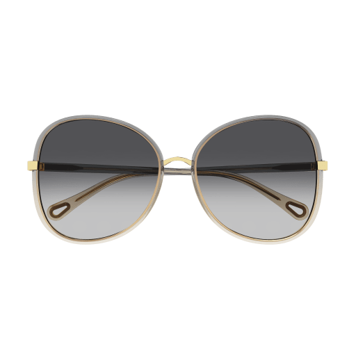 Chloe Gray Sunglasses with Gray Gradient lenses