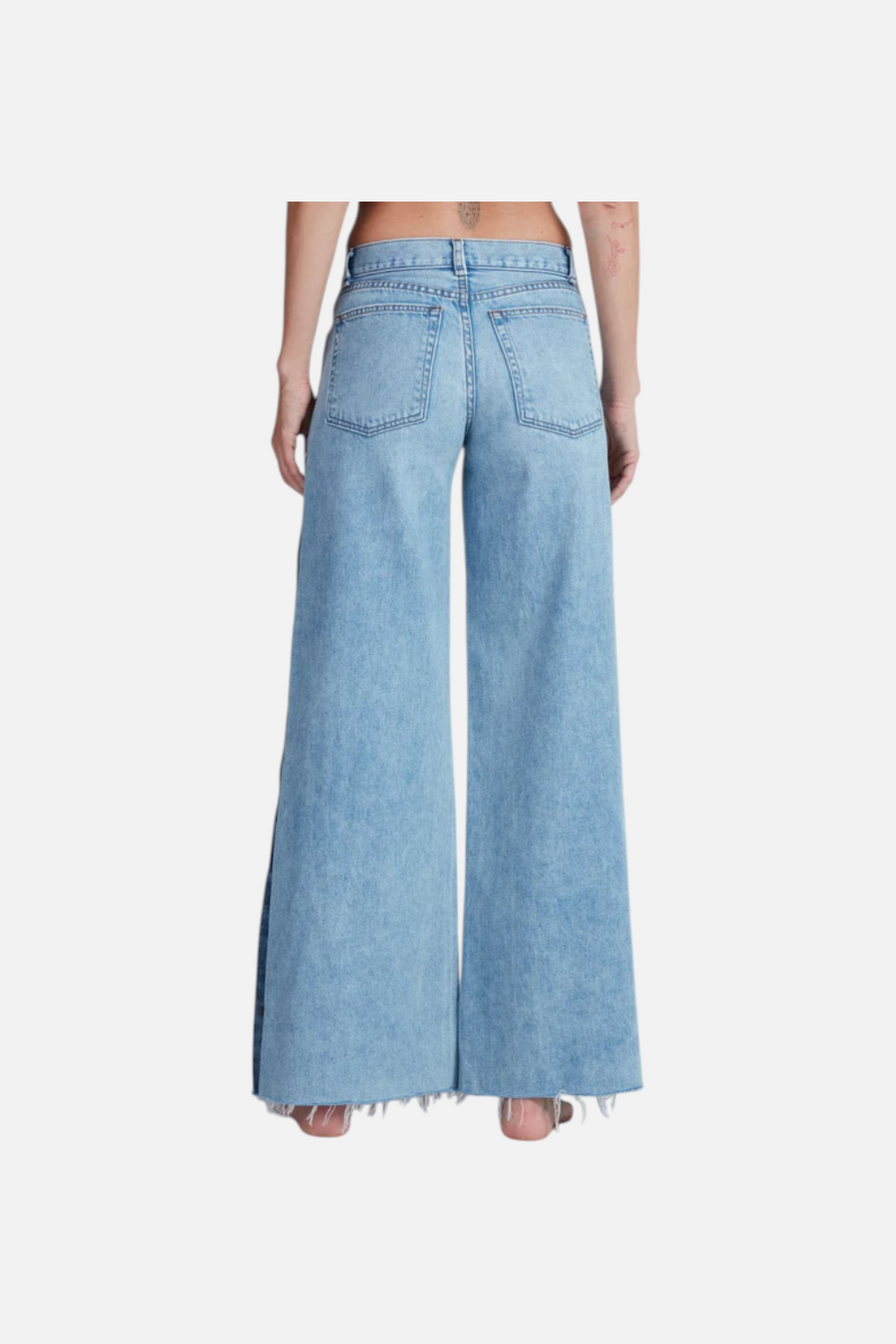 ASKK NY Longboarder High-Rise Wide-Leg Jean in Blondie – alternate