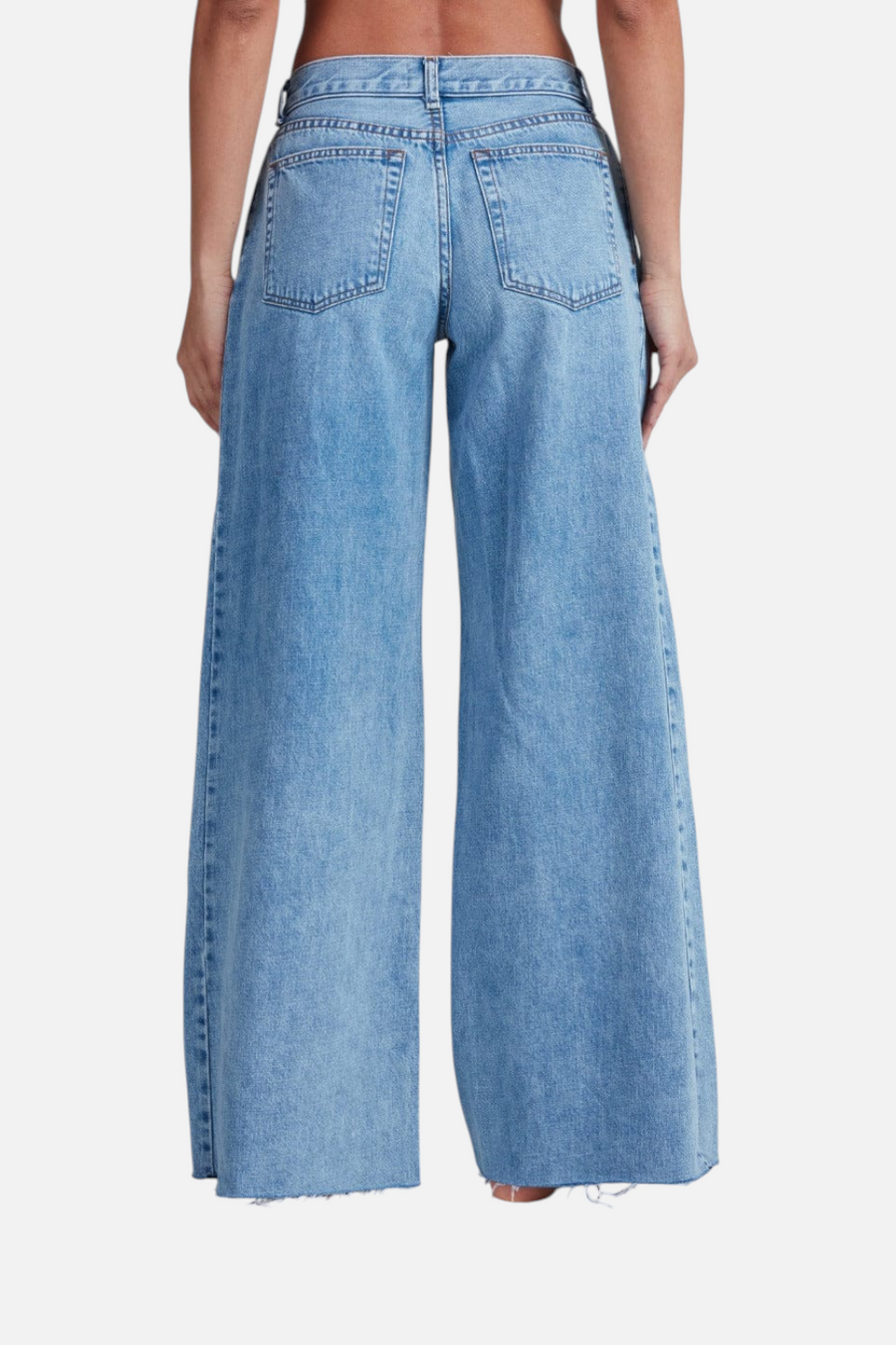 ASKK NY Sloop Wide Leg Jean in Blondie