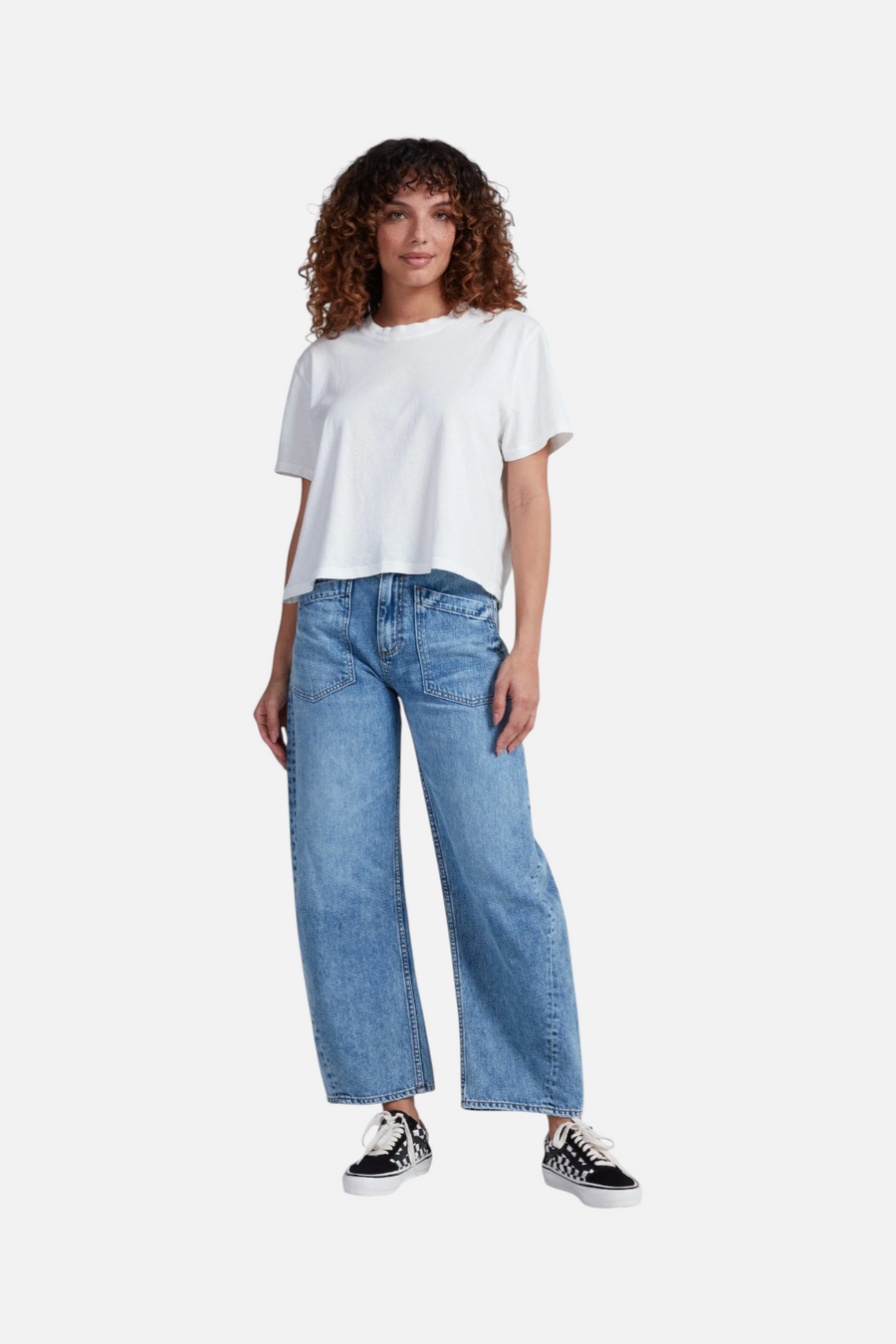ASKK NY Twisted Barrel Jean in Oasis