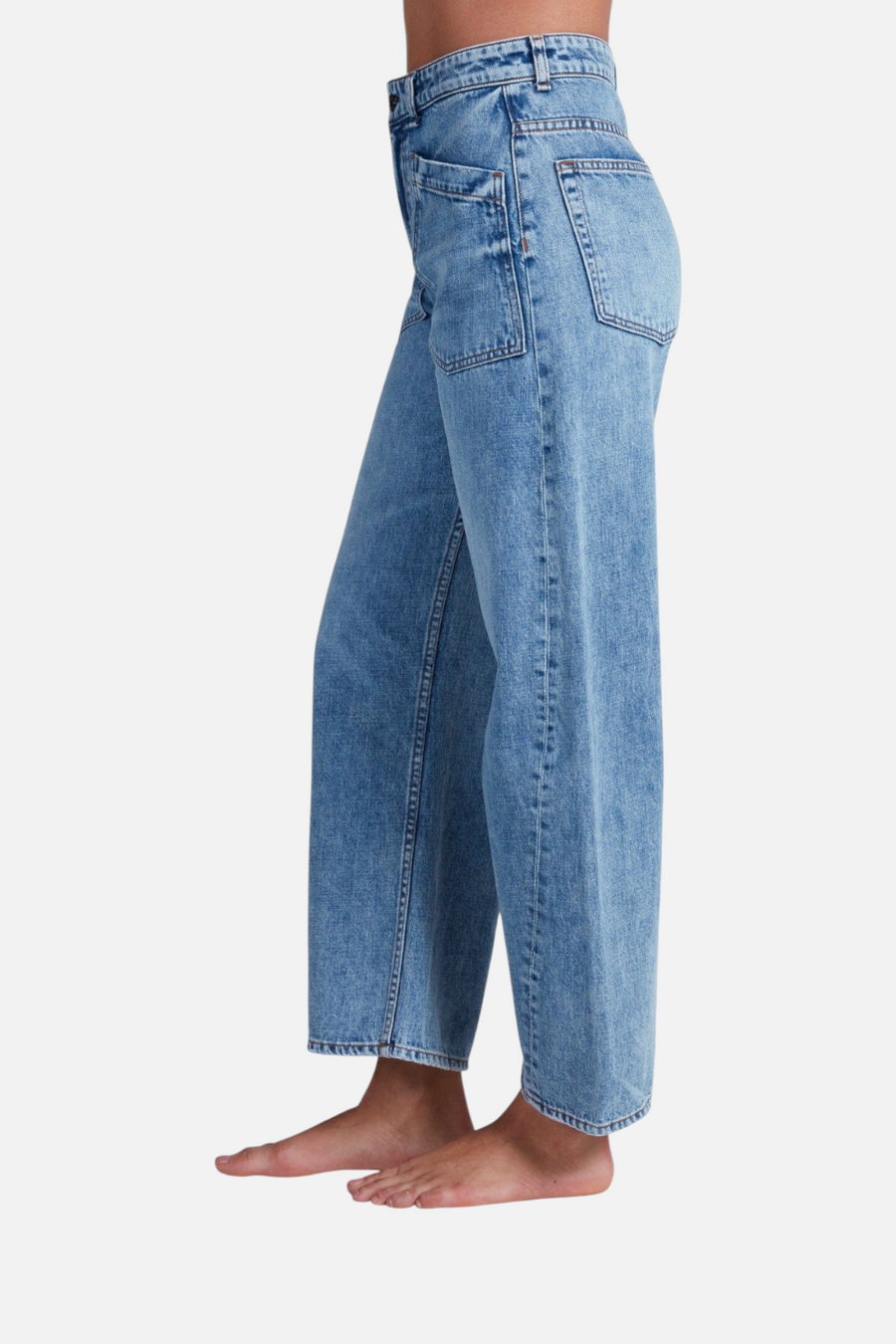 ASKK NY Twisted Barrel Jean in Oasis