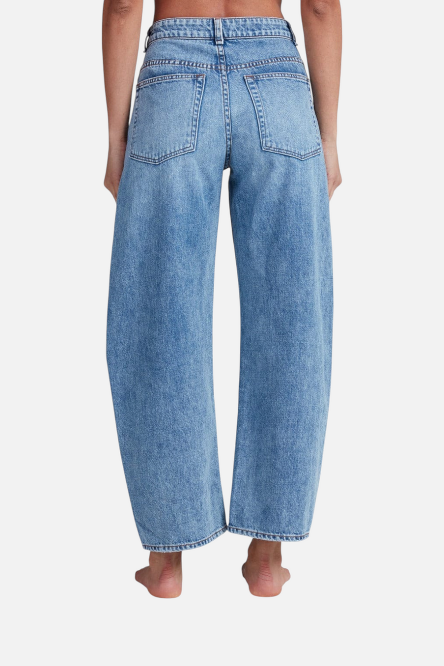 ASKK NY Twisted Barrel Jean in Oasis