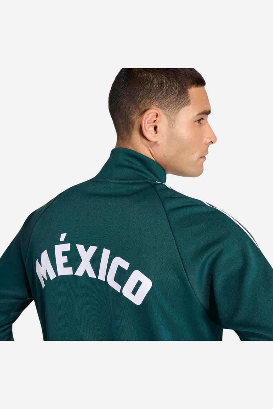 México back wordmark detail on Adidas Men's Originals Mexico Track Jacket