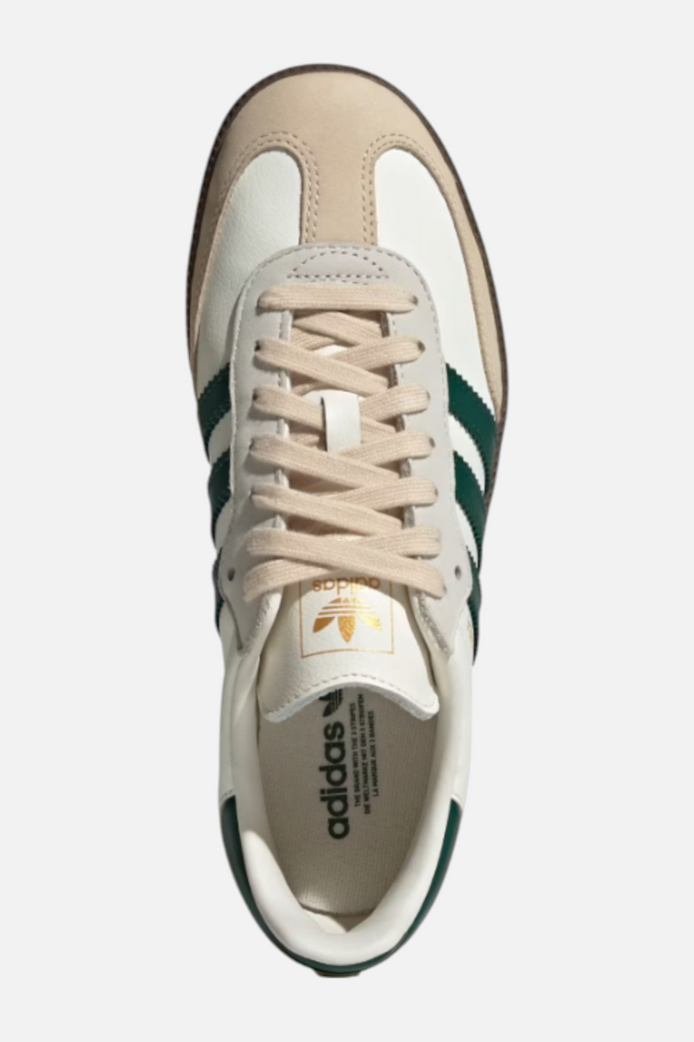 Adidas Women's Samba Og in Off White & Green – CHROME