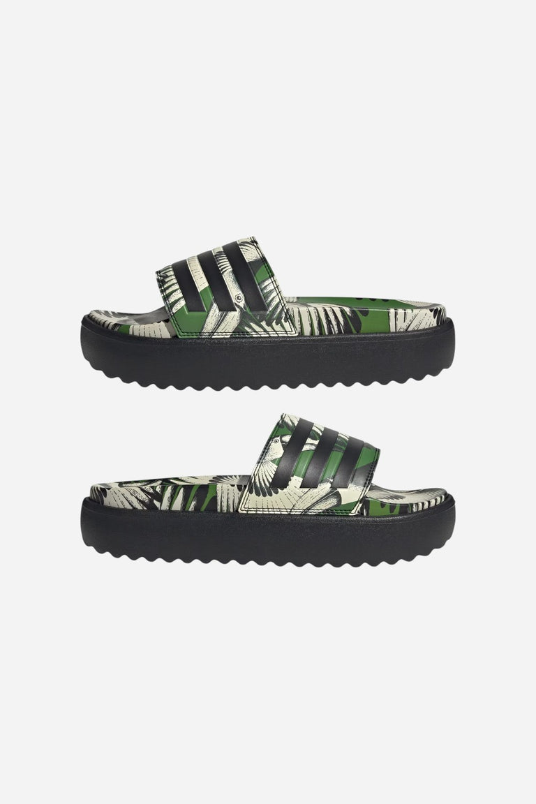 adidas Adilette Clog Olive Green Black Stripe Slides Men’s 10 Women’s 11 NEW adidas adilette clogs - TikTok Shop main image 3