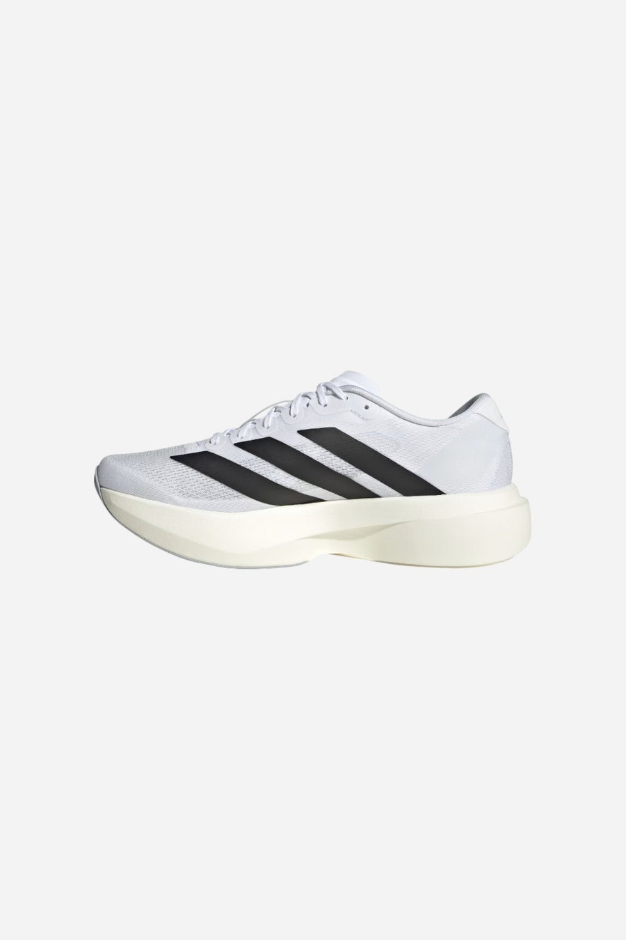 Adidas Adizero Evo SL Shoes in Cloud White / Core Black / Cloud White