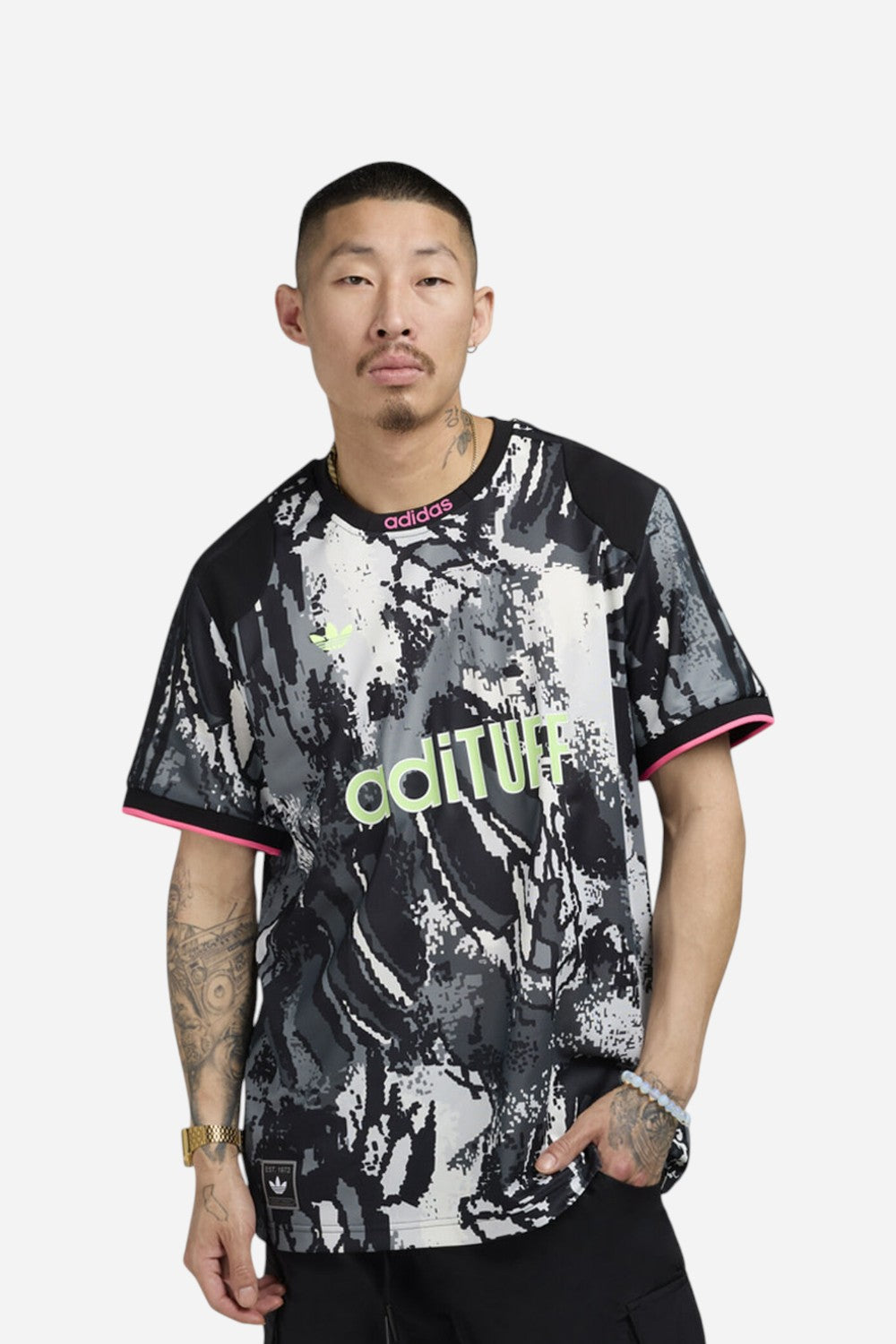 Adidas Archive AOP Jersey in Multicolor – CHROME