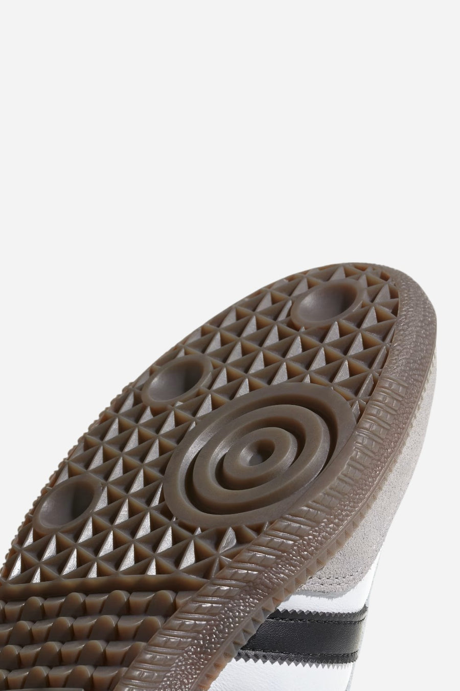 Adidas Samba OG Shoes in Cloud White / Core Black / gum