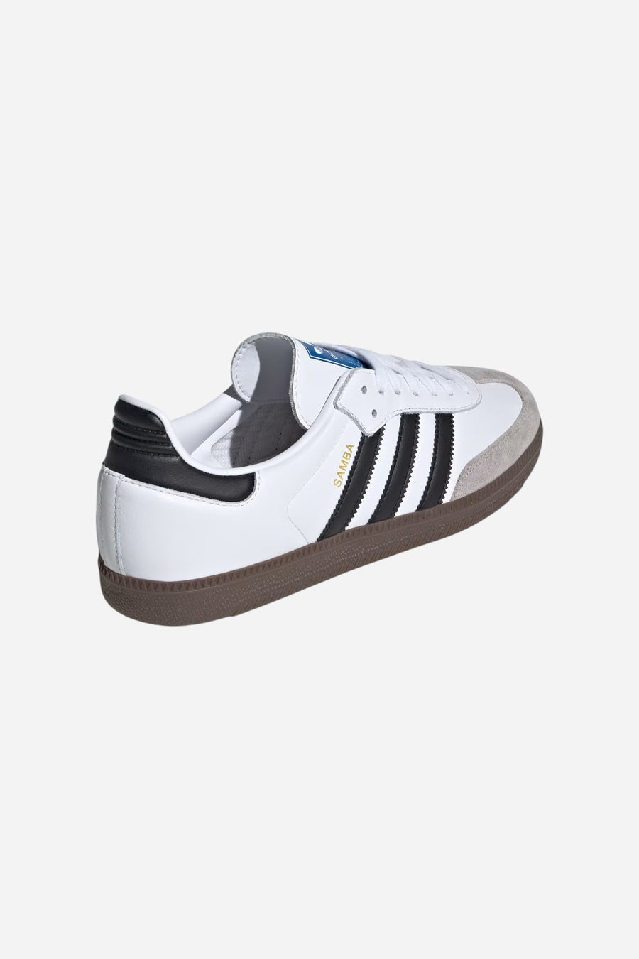 Adidas Samba OG Shoes in Cloud White / Core Black / gum