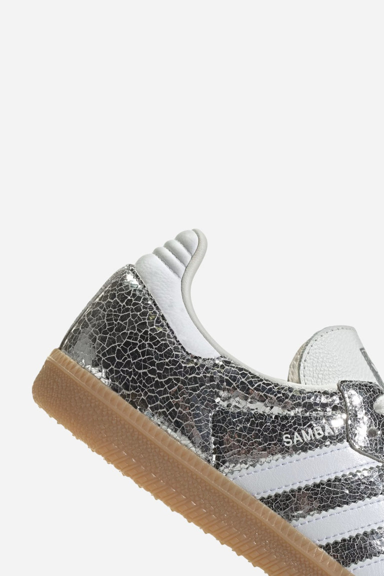 adidas gazelle silver green womens Adidas Samba OG Shoes in Silver Metallic / Cloud White / Core White – CHROME